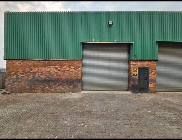 260M² FACTORY TO LET IN ANDERBOLT